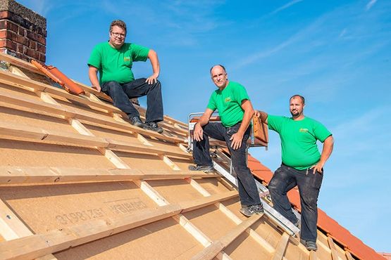 Dachdecker der Firma Brauner